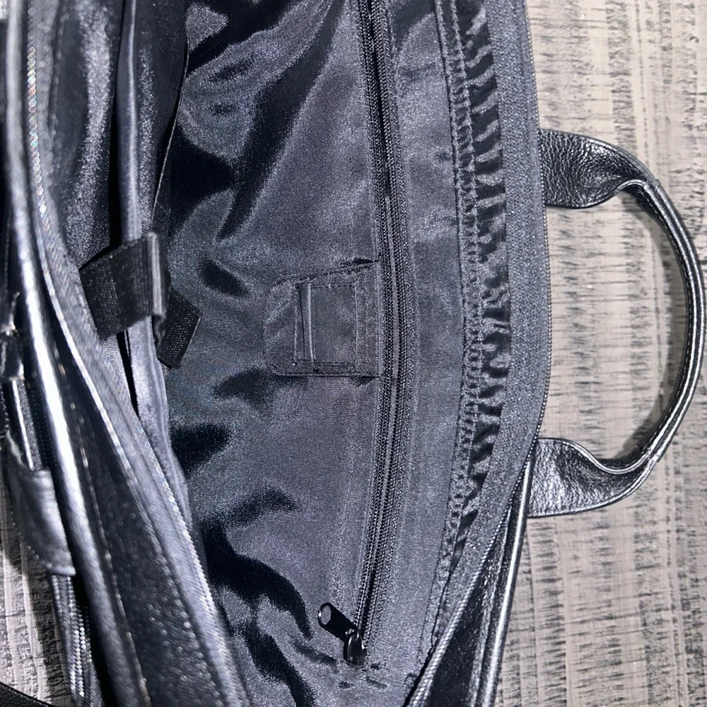 Wilson's Leather Pelle Studio Black Leather Men's Bag